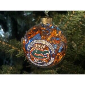 1996 SEC Championship Glass Ornament